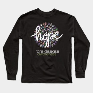 Hope Rare Disease Awareness Day Long Sleeve T-Shirt
